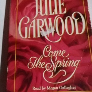 Simon & Schuster audio Julie Garwood " Come The Spring ny Megan Gallagher cd,s